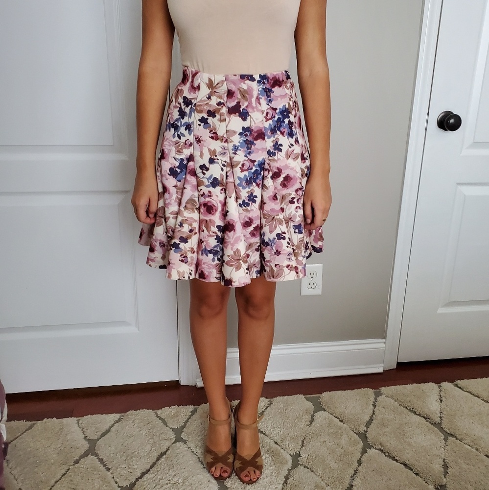 Lauren Conrad floral skirt.
